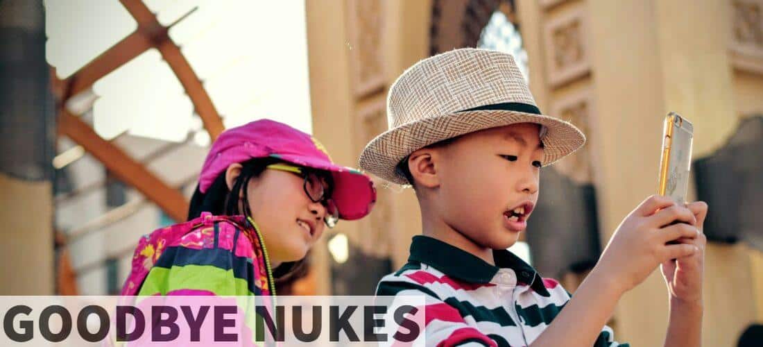 Niños y movil