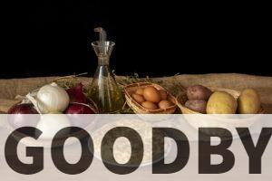 still life, eggs, potatoes